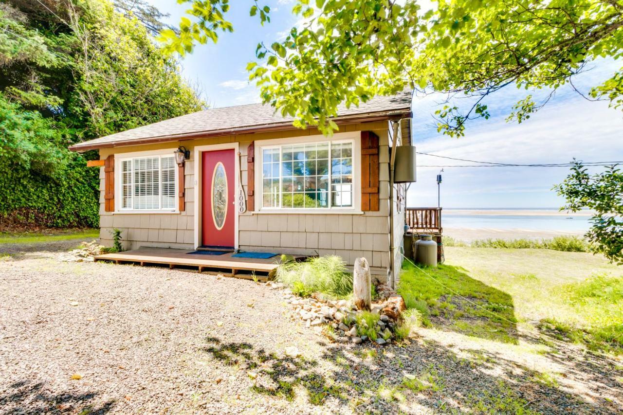 Happy Camp Beachfront Cabin Netarts Exteriér fotografie